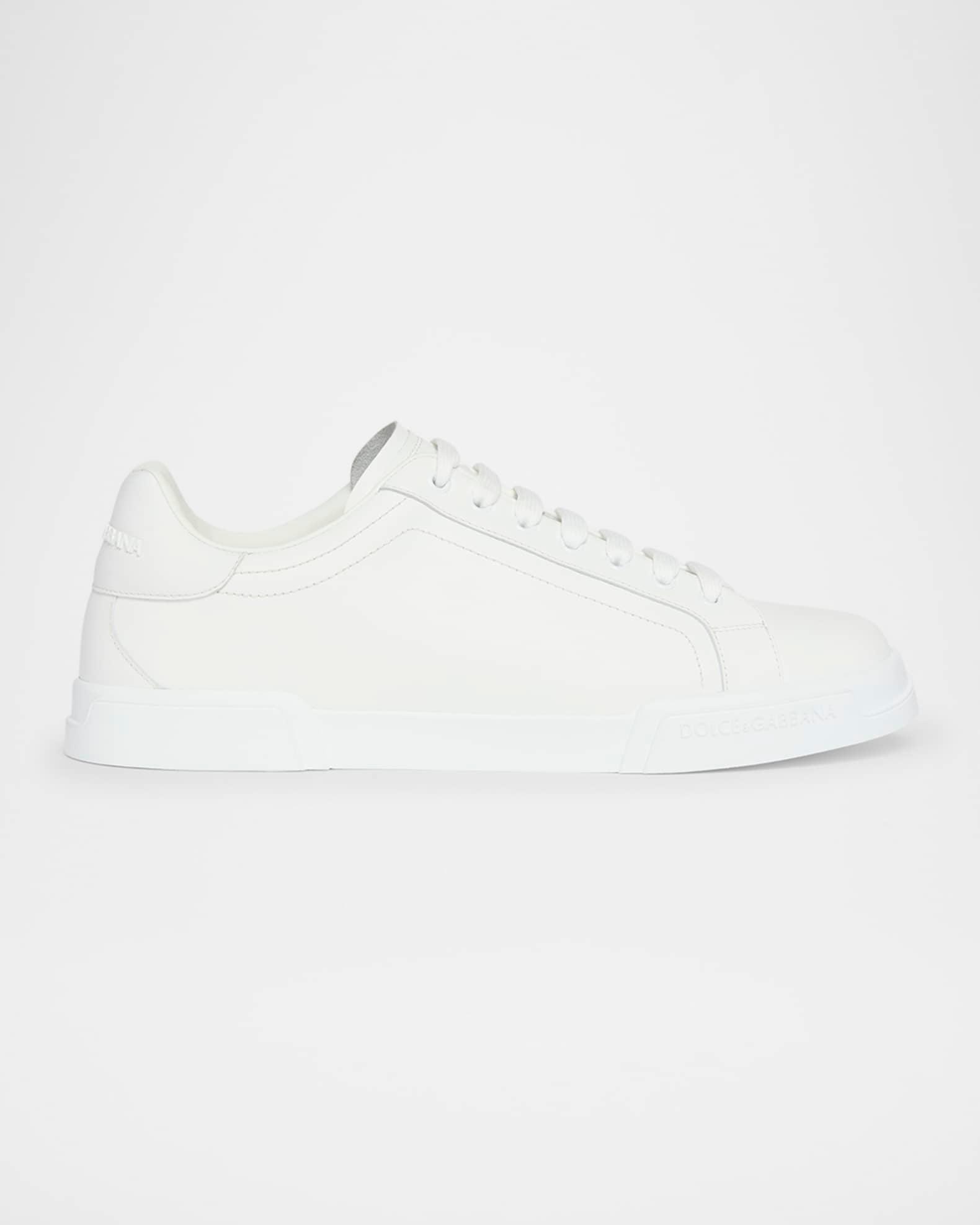 Men's Portofino Calfskin Low-Top Sneakers Product Image