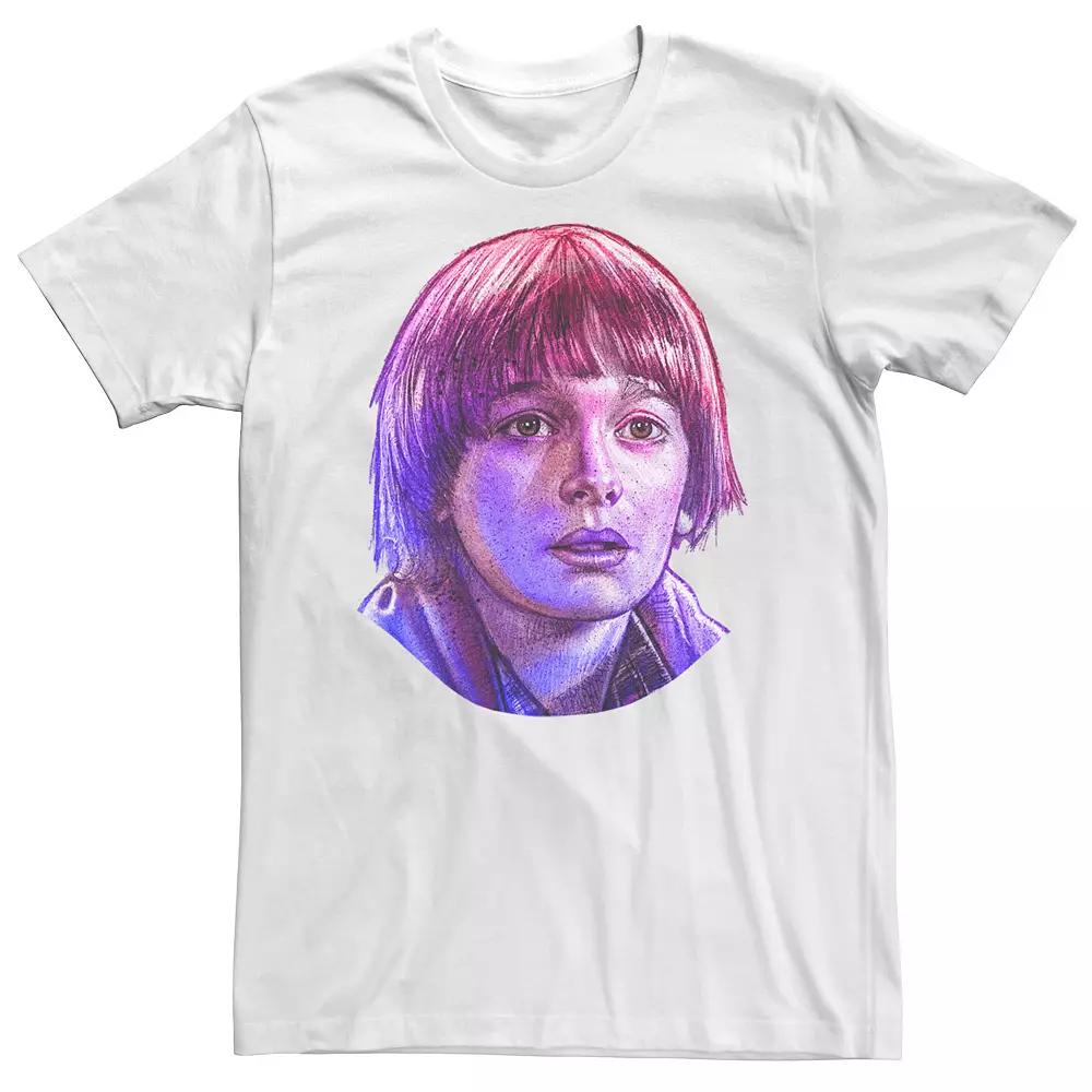 Big & Tall Stranger Things Will Rose Tone Portrait Tee, Men's,  Product Image