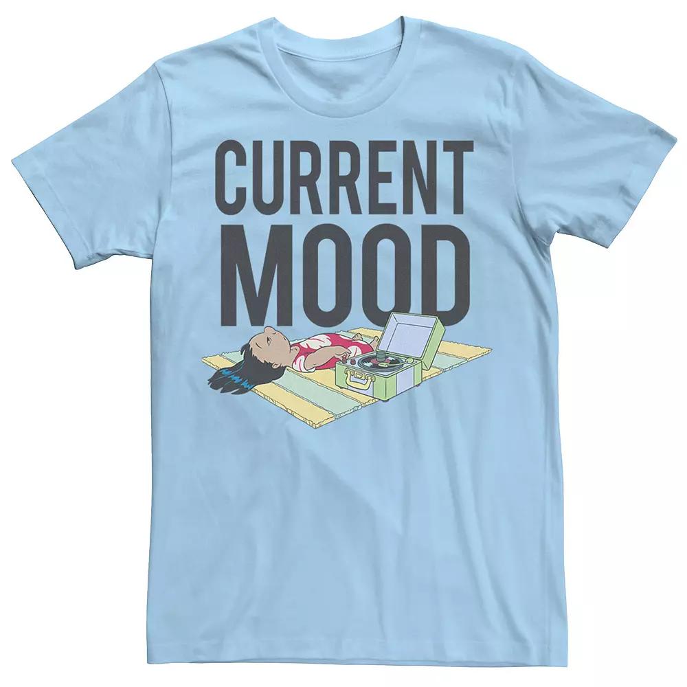 Disney's Lilo & Stitch Lilo Current Mood Portrait Men's Tee,  Product Image