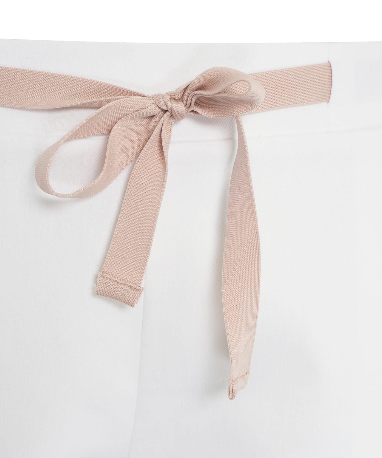 Flared pants with drawstring Product Image