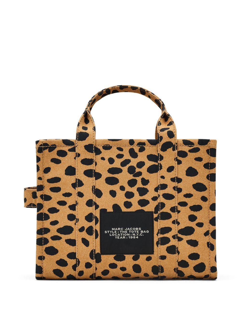 The Medium Cheetah Canvas Tote Bag Product Image
