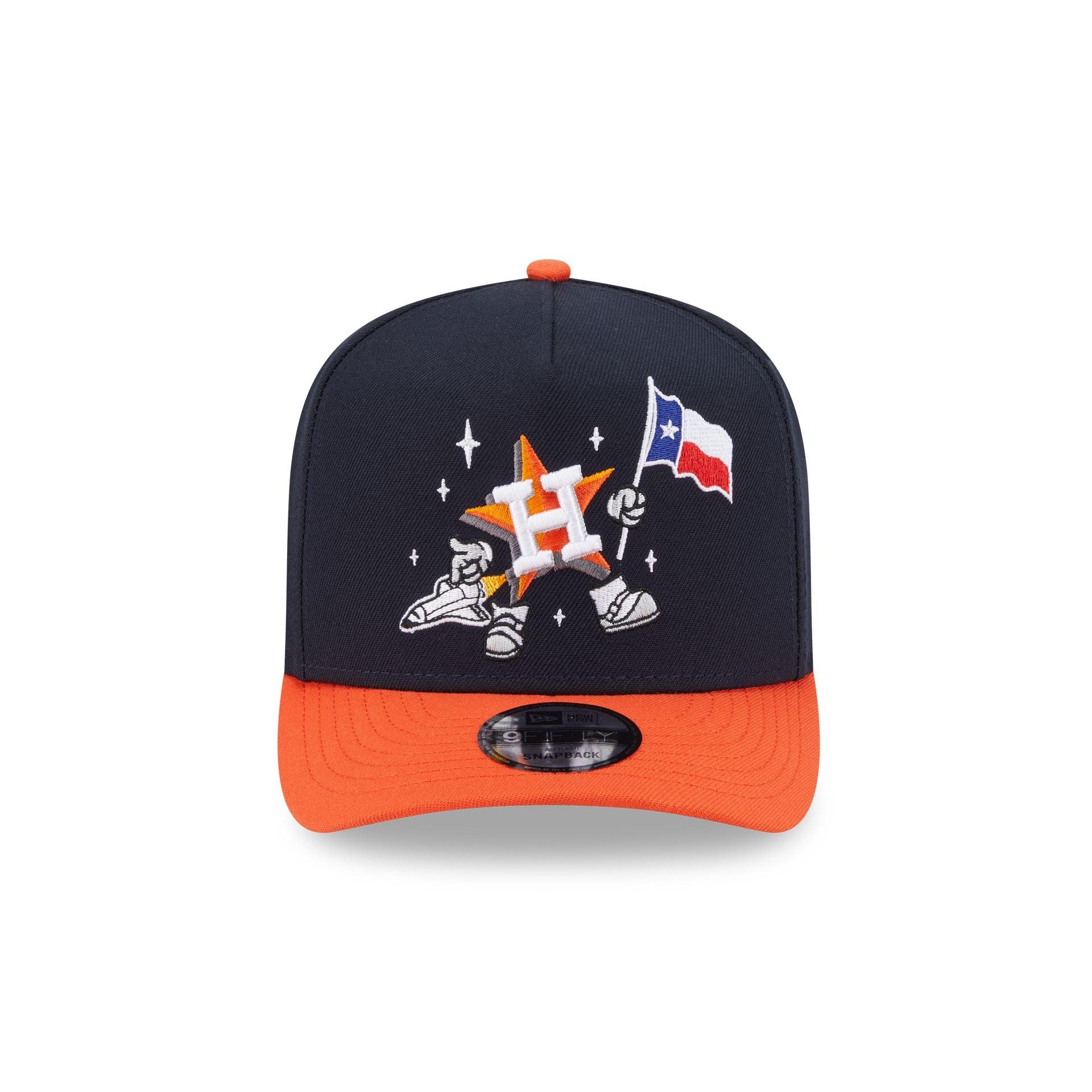 Houston Astros Cartoon 9FIFTY A-Frame Snapback Hat Male Product Image