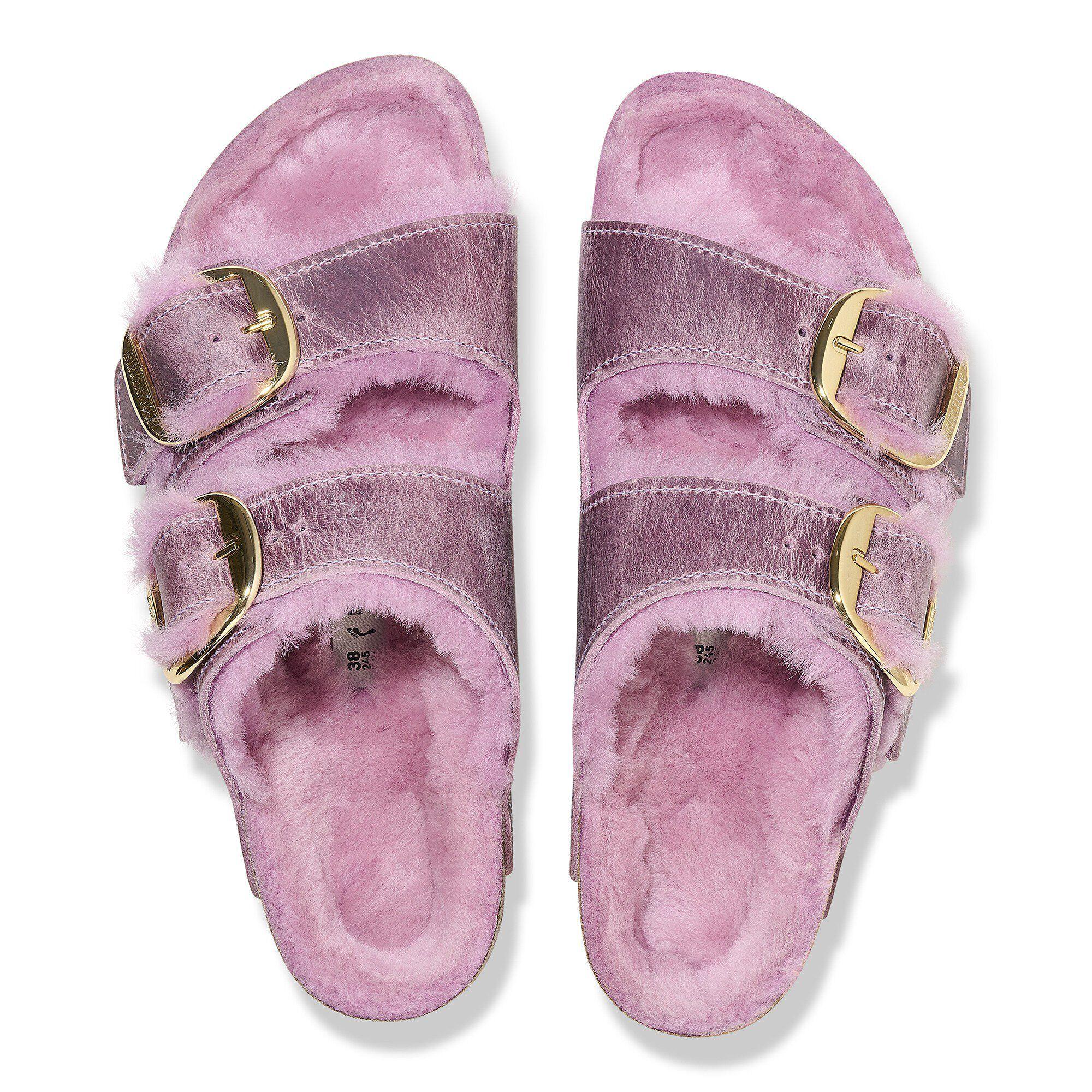 Arizona Big Buckle Shearling Natural Leather Oiled Product Image