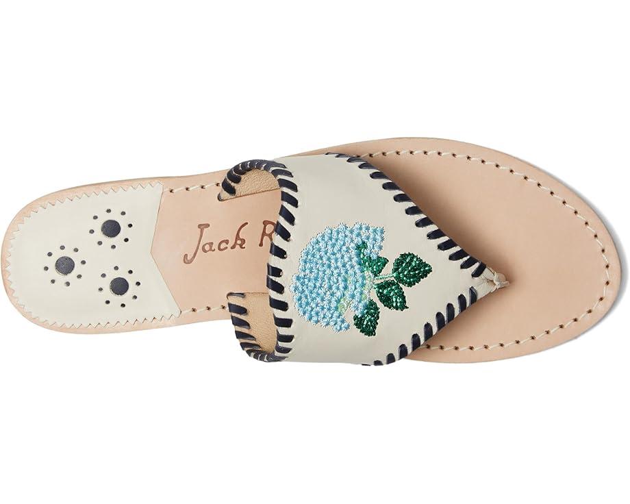 Jacks Flat Jeweled Sandals Product Image