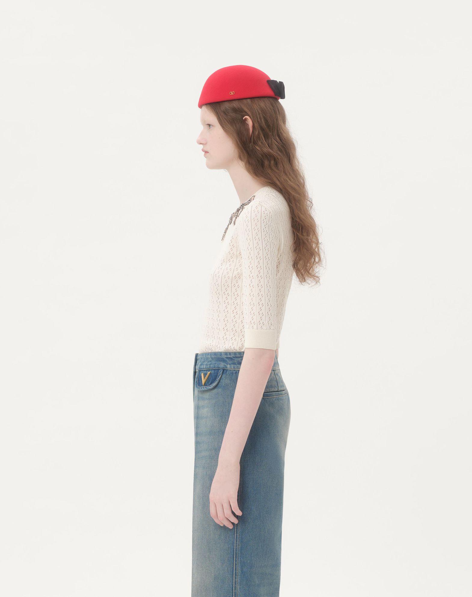 Embroidered Cotton Top Product Image