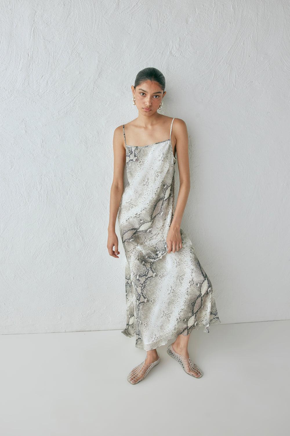 Ema Maxi Dress Snake Product Image