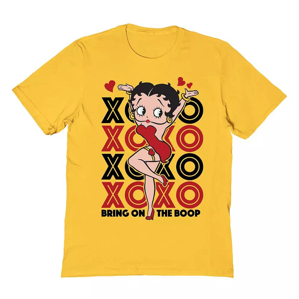 Men's Betty Boop T-Shirt, Size: XXL, Sport Grey Product Image