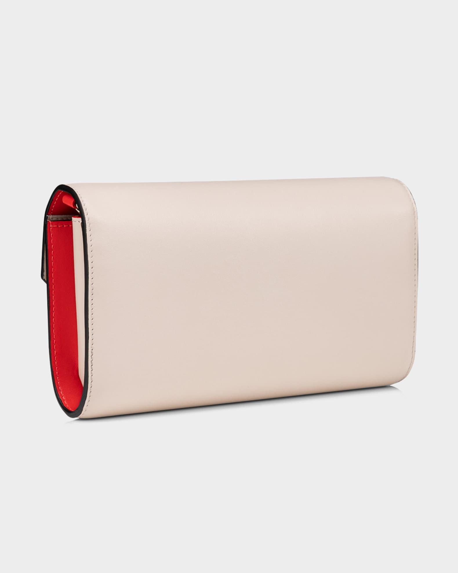 Loubi54 Wallet on Chain in Leather Product Image