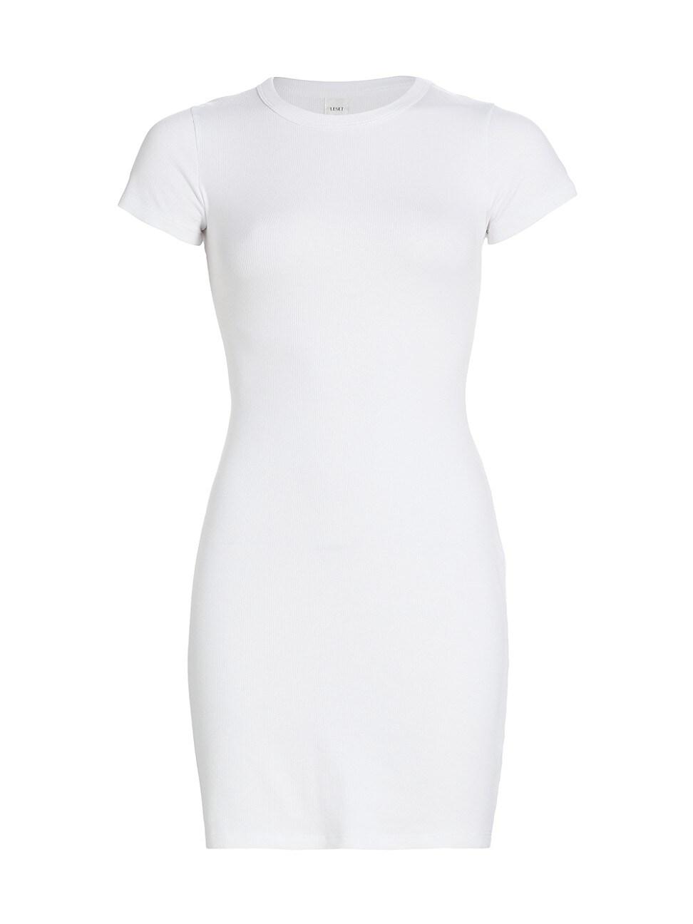 Womens Kelly Cotton-Blend Slim-Fit Minidress Product Image