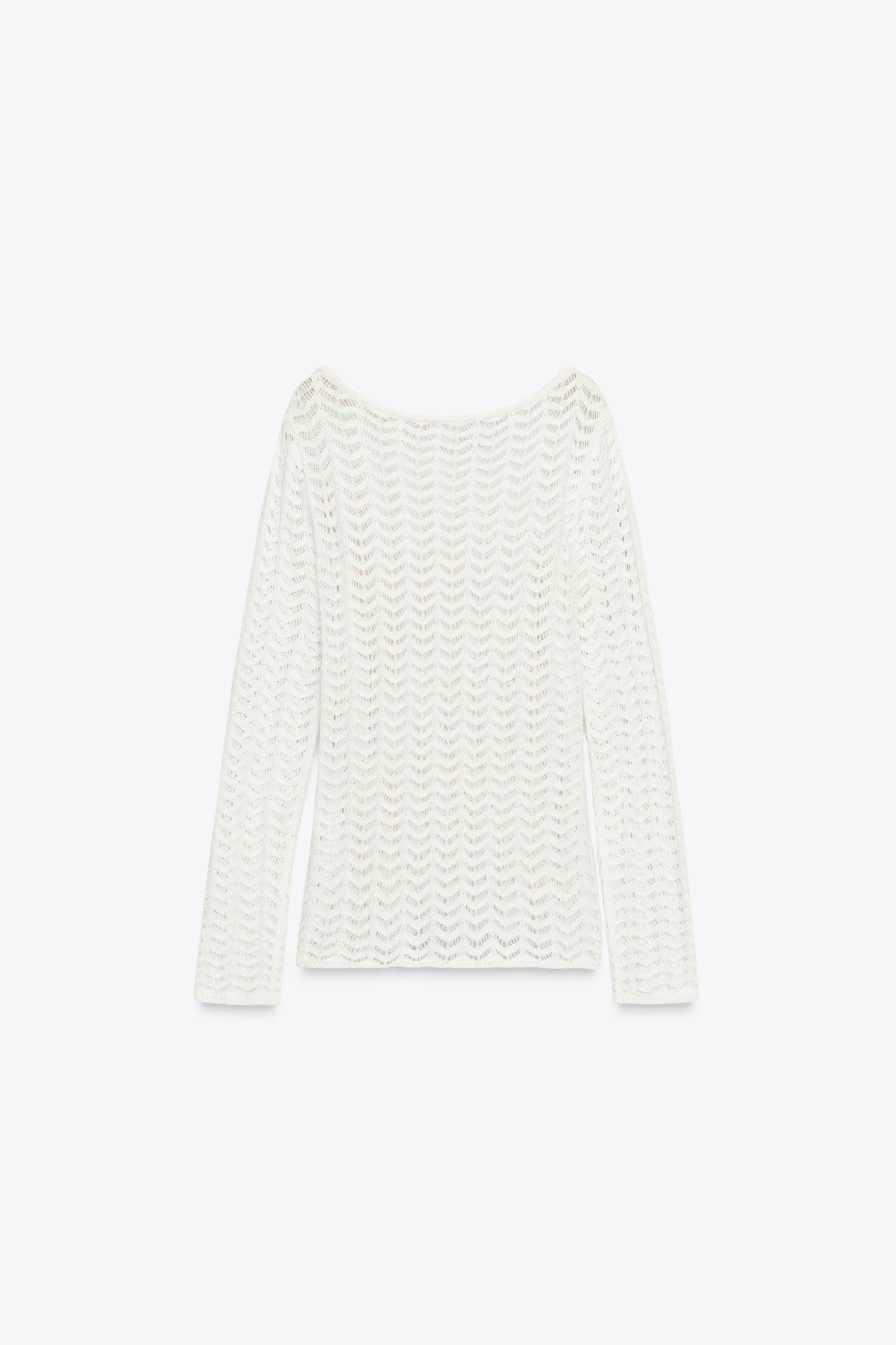 TEXTURED KNIT SWEATER Product Image