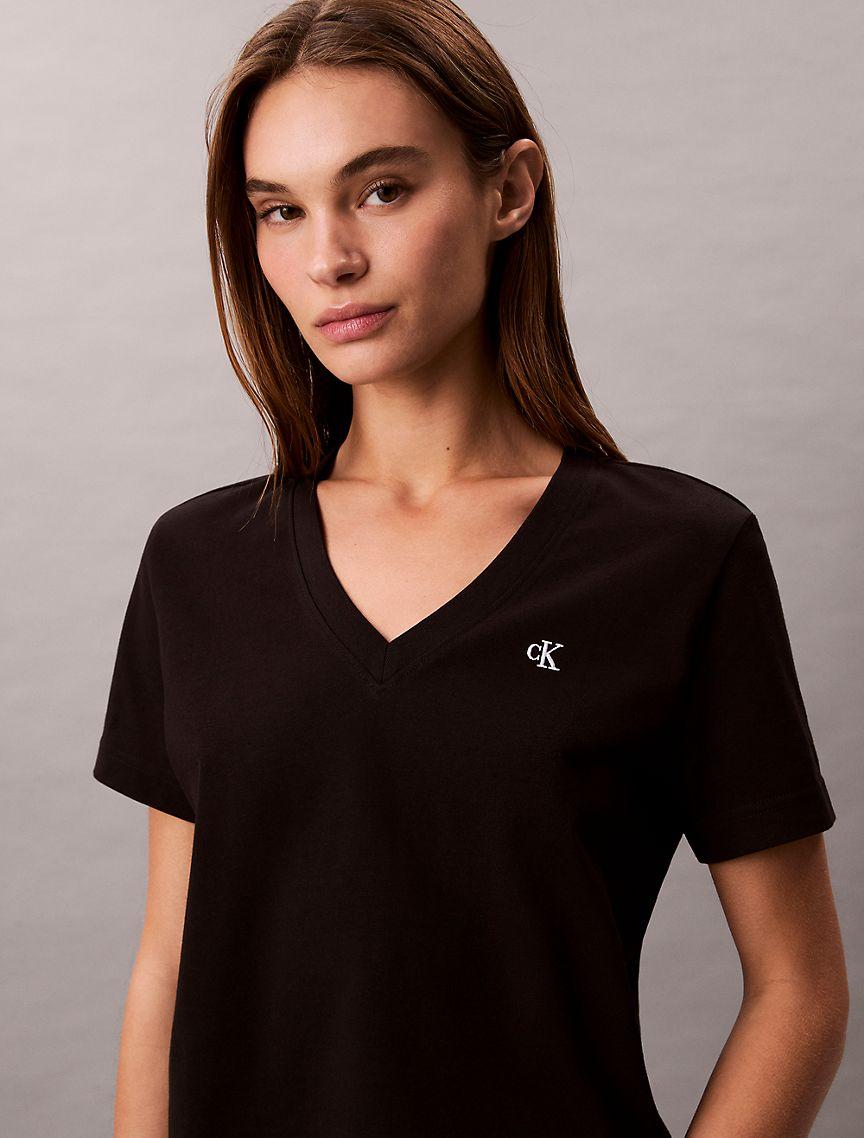 Archive Logo V-Neck T-Shirt  Product Image