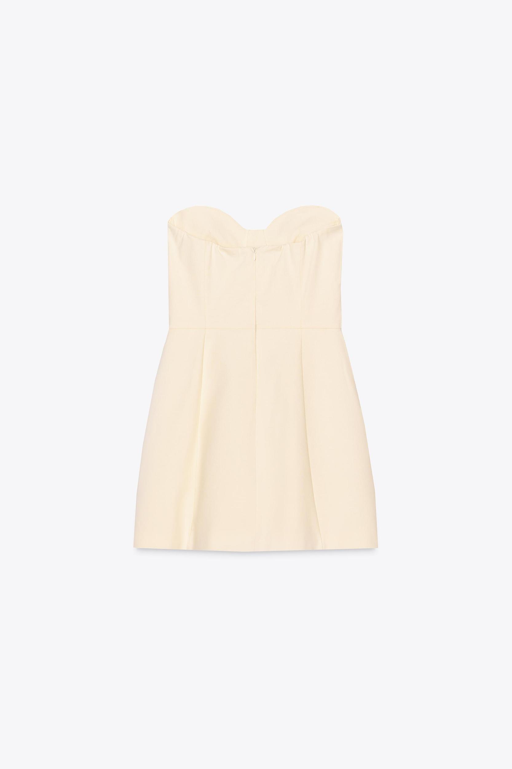 STRAPLESS MINI DRESS Product Image