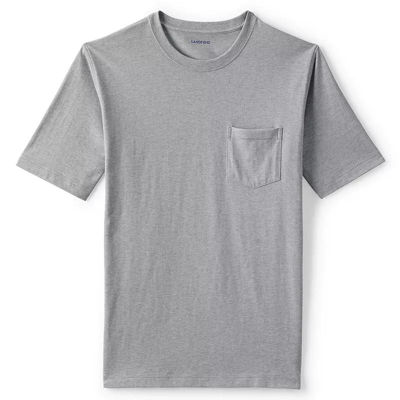 Men's Land's End Super-T Short Sleeve T-Shirt with Pocket,  Product Image