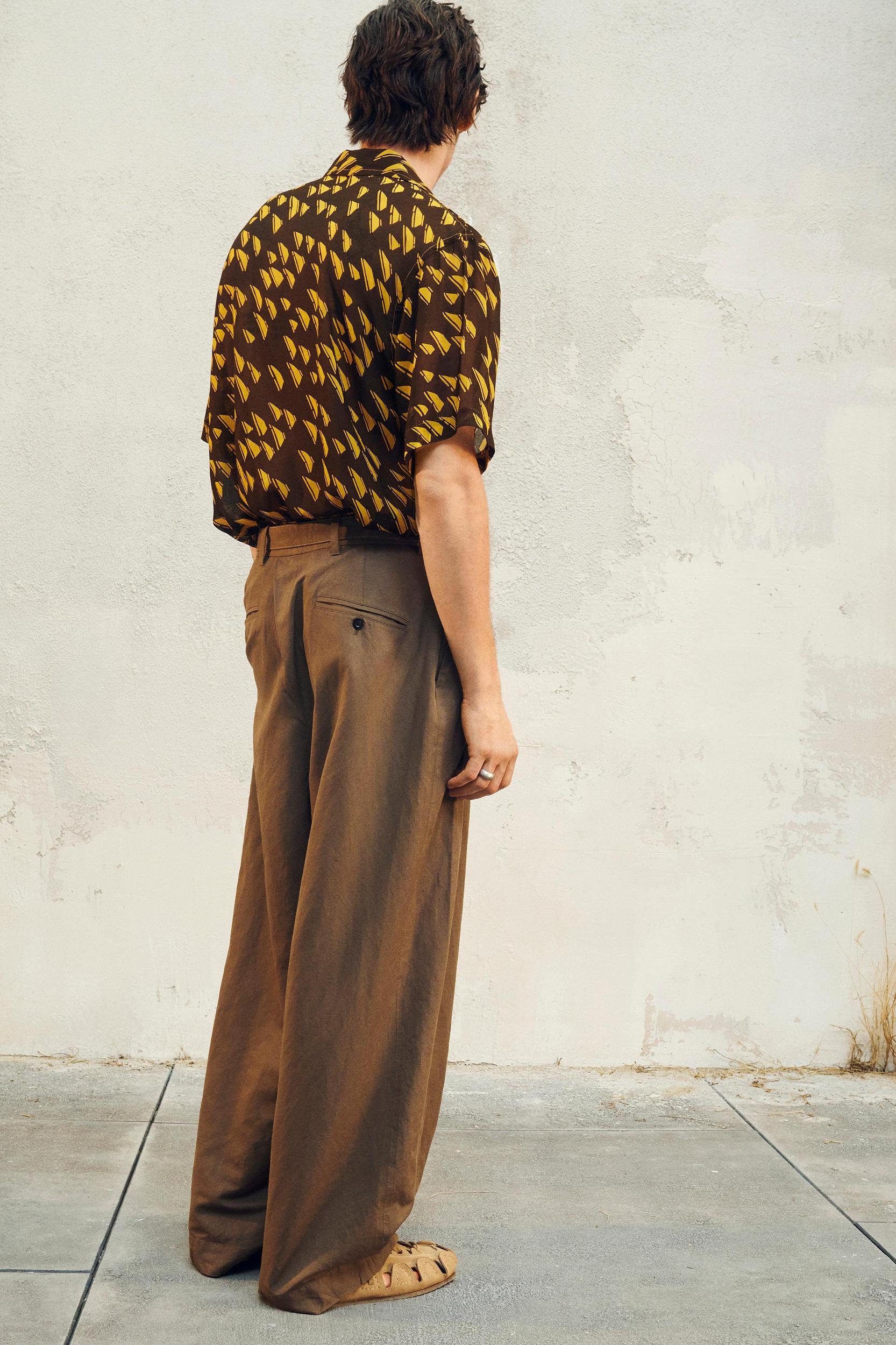 LIMITED EDITION GEOMETRIC PRINT SHIRT Product Image