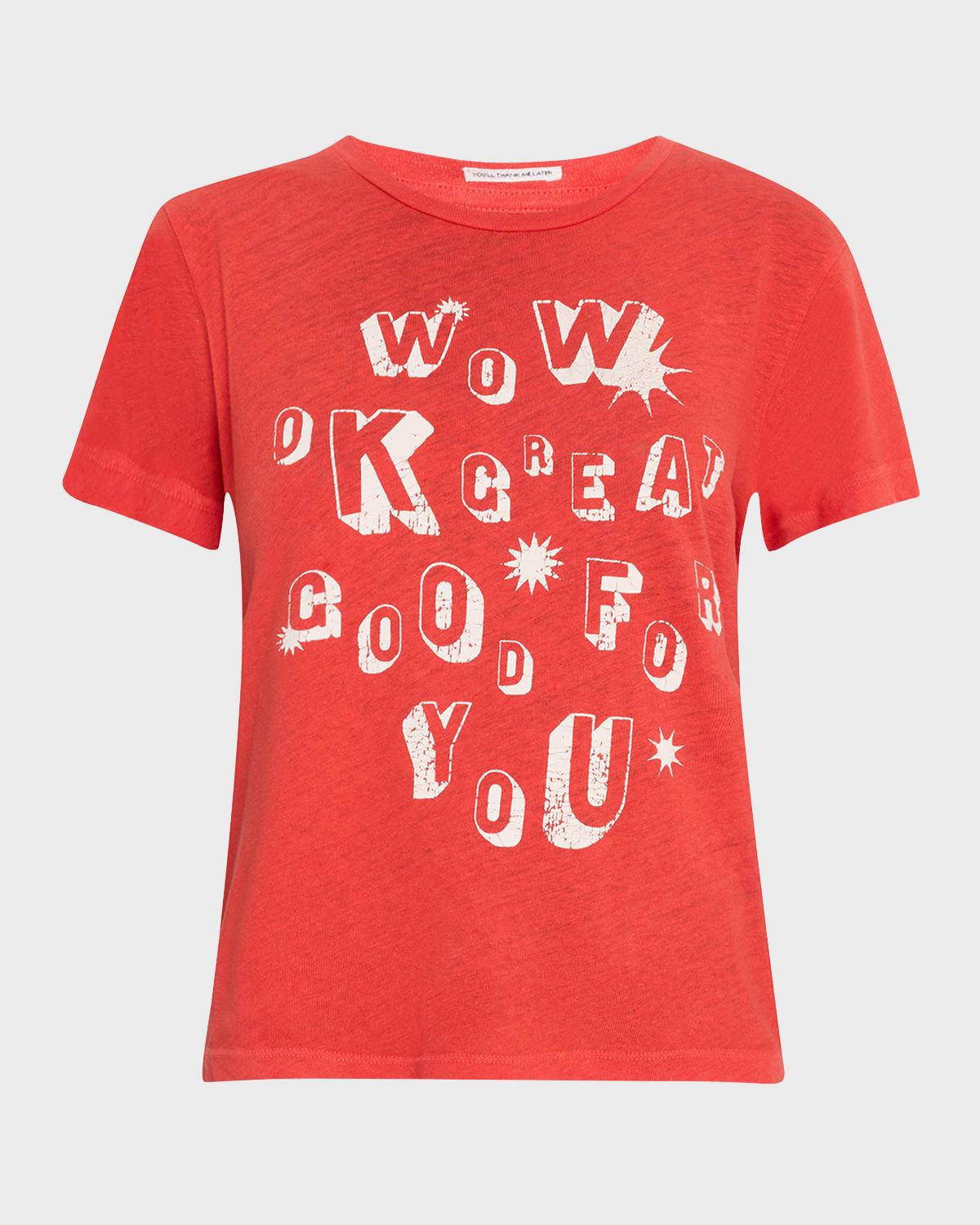 The Sinful Graphic Crewneck Tee Product Image