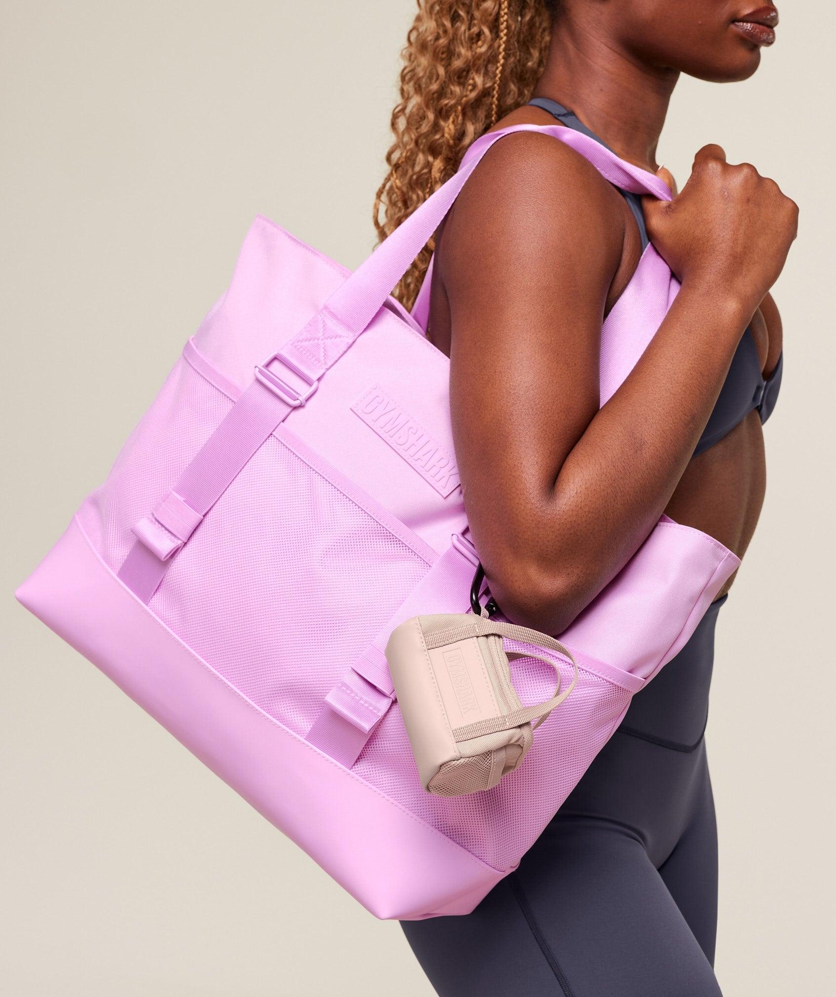 Gymshark Mini Everyday Holdall Keychain - Muted Pink Female Product Image
