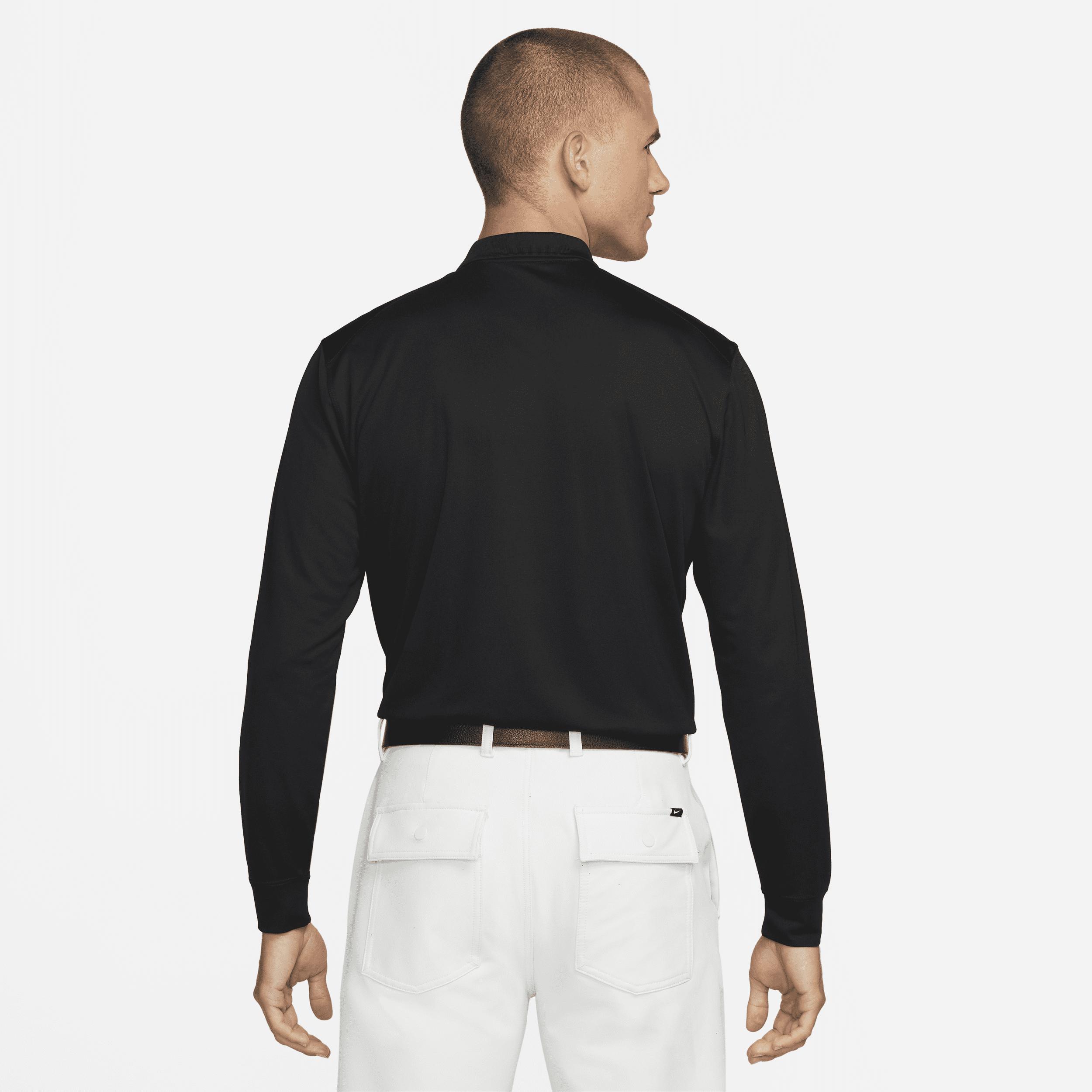 Nike Mens Dri-FIT Victory Long-Sleeve Golf Polo | DN2344-010 Product Image