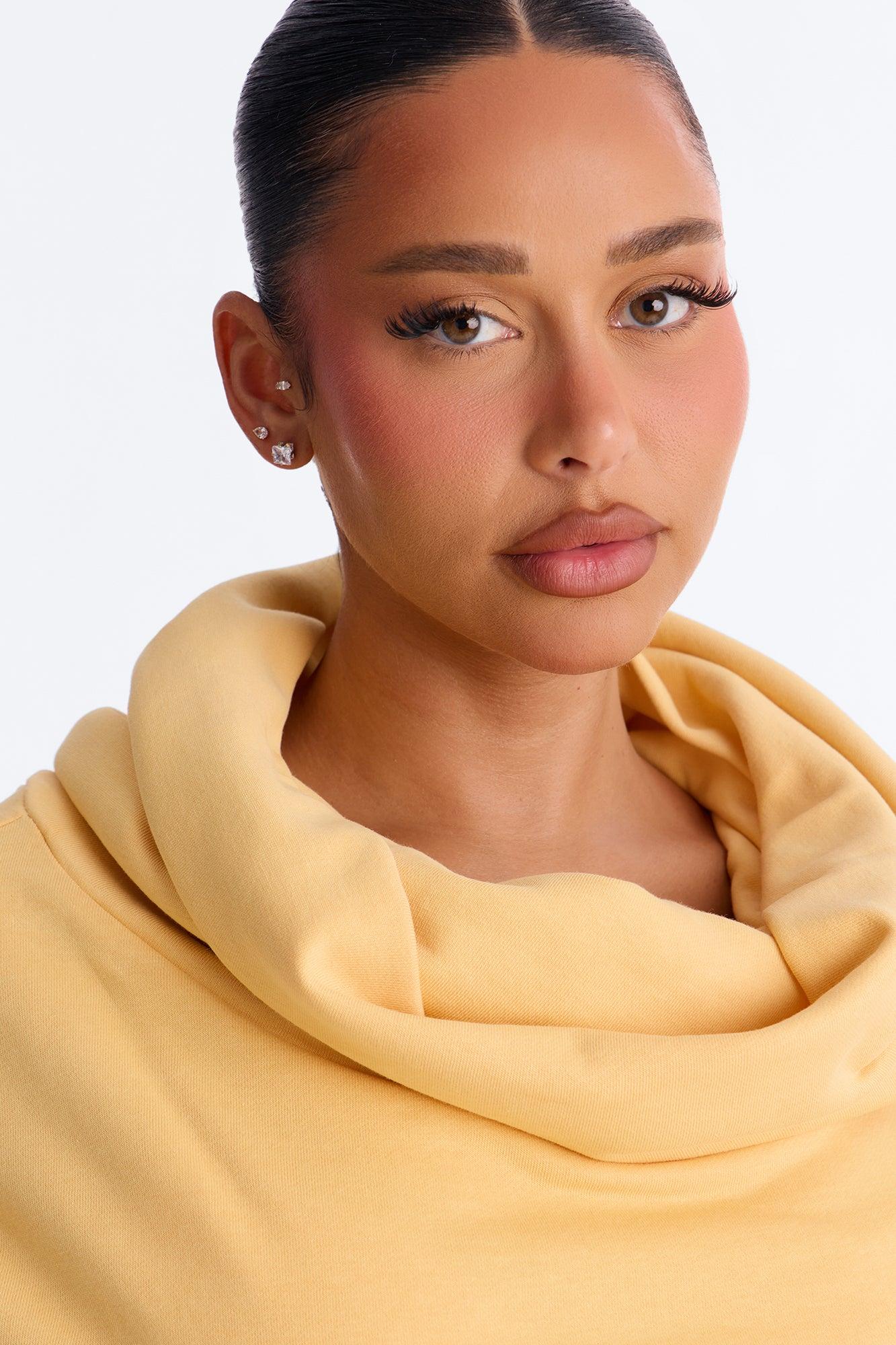 Alexa Wide Leg Pant Set - Yellow Female Product Image