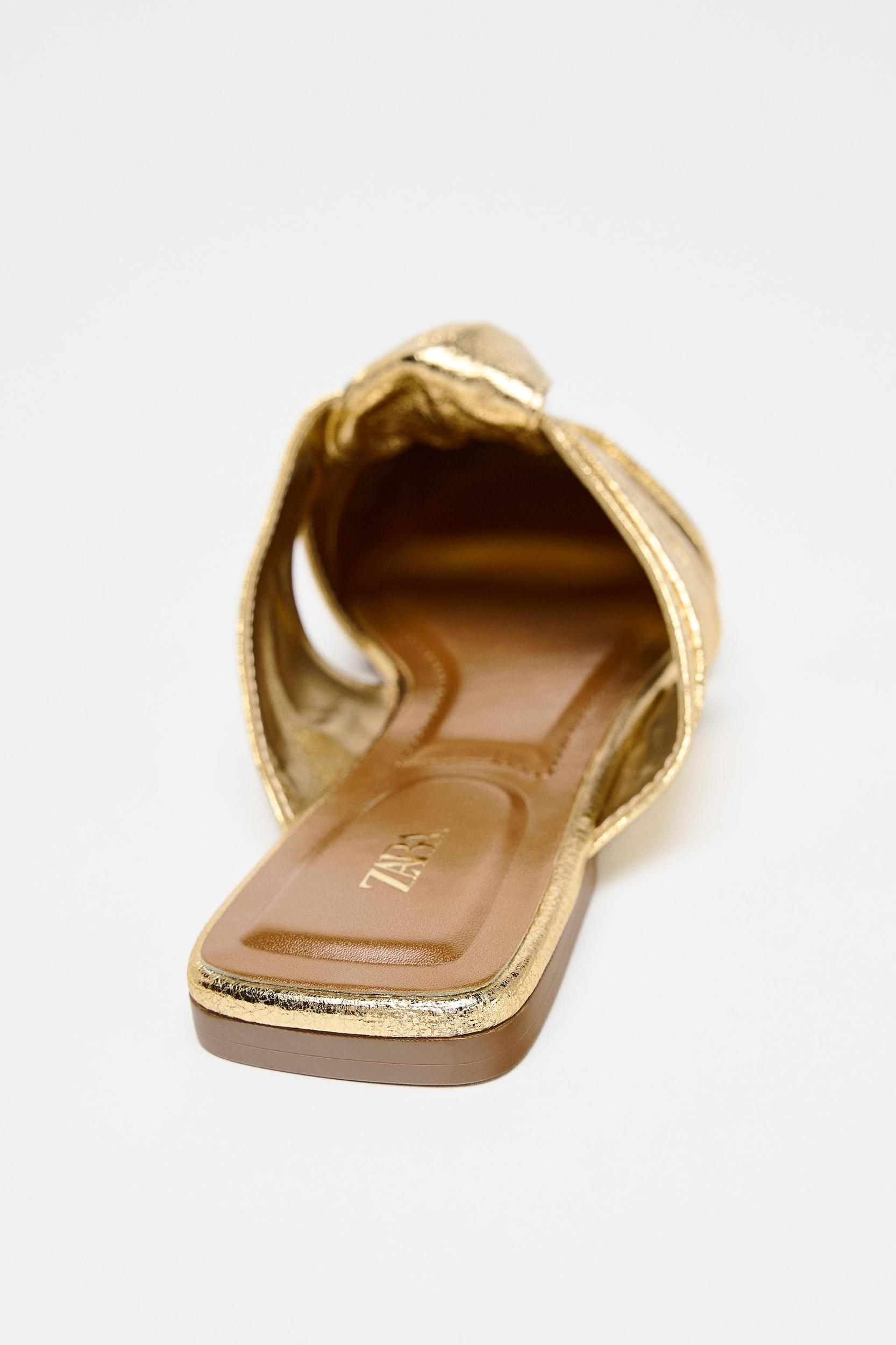 METALLIC KNOT MULE Product Image