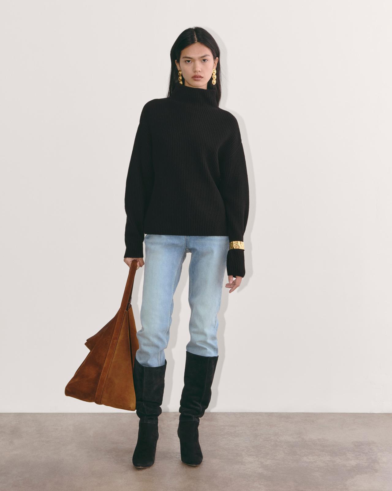 The Fisherman Turtleneck in Wool Cashmere Product Image