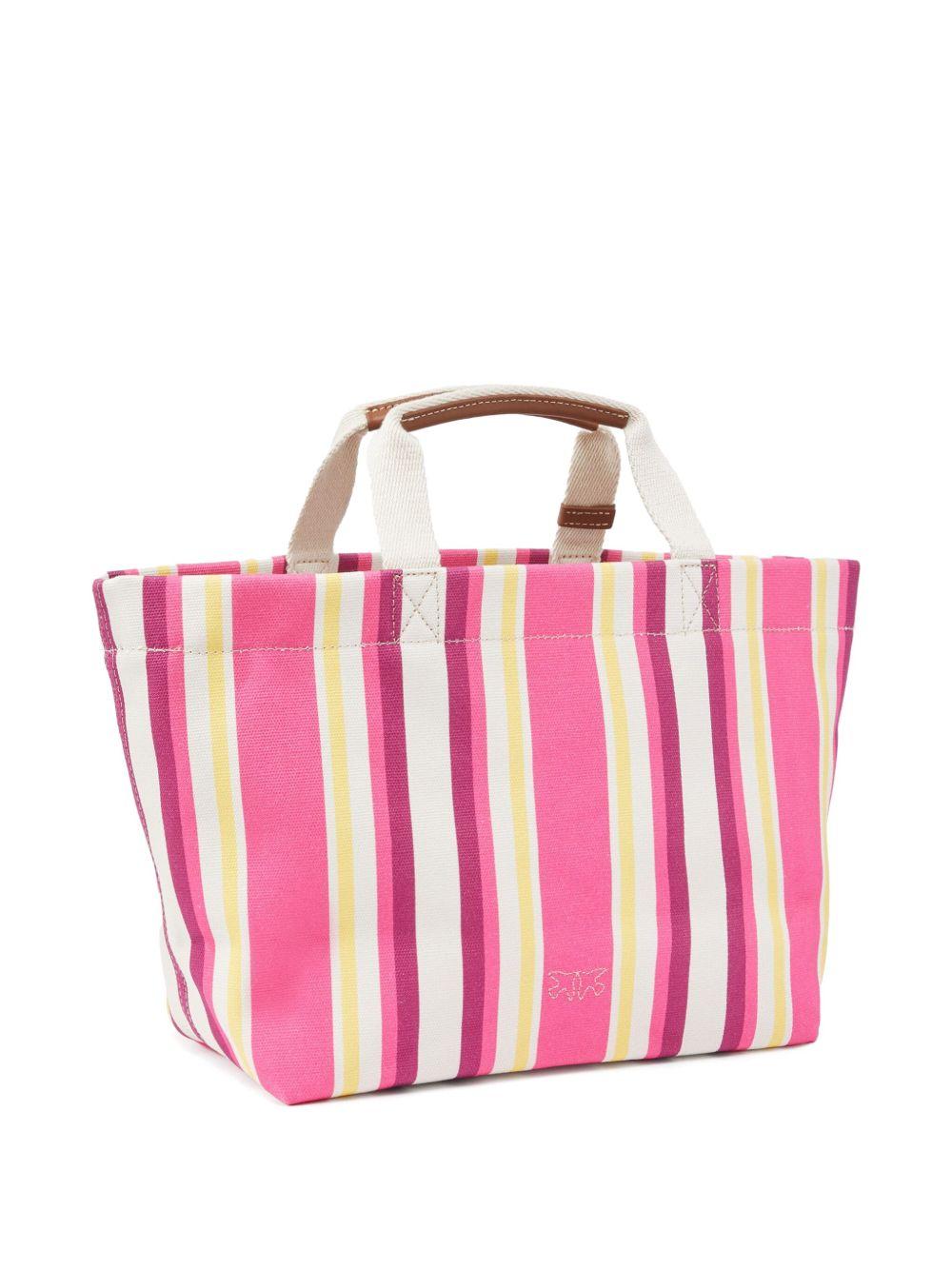 striped tote bag Product Image