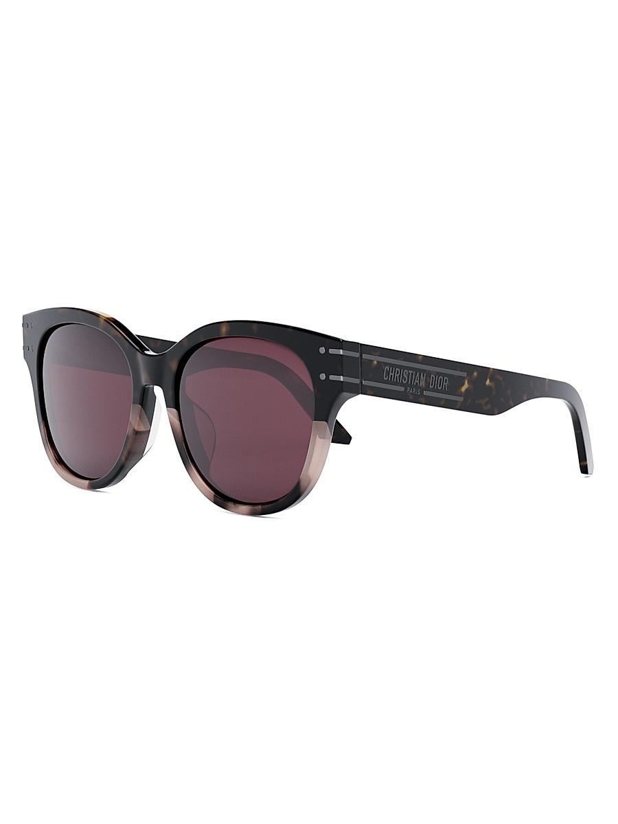 Womens DiorSignature B6F 55MM Butterfly Sunglasses Product Image