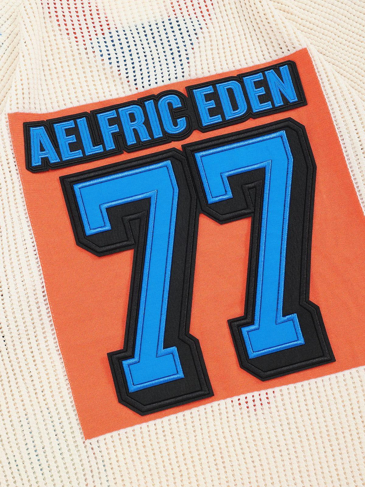 Aelfric Eden 77 Mesh V-Neck Knit Product Image