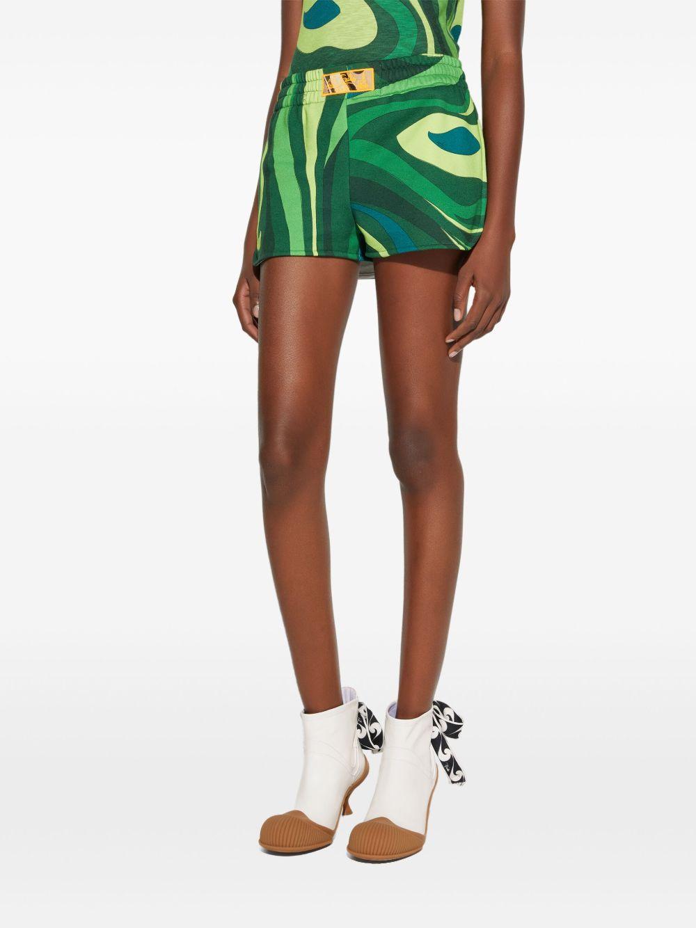 Marmo-print shorts Product Image