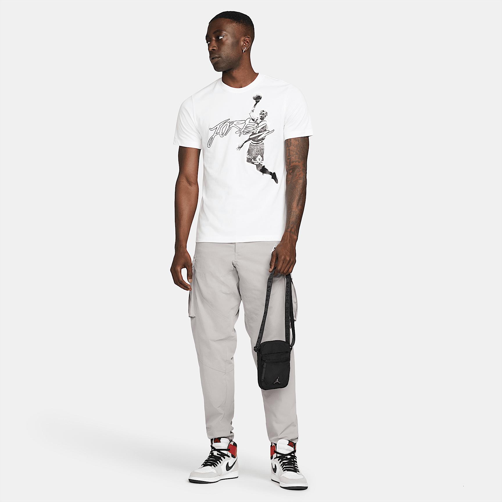 Jordan Jordan Airborne Festival Bag - Adult Grey/Black Product Image