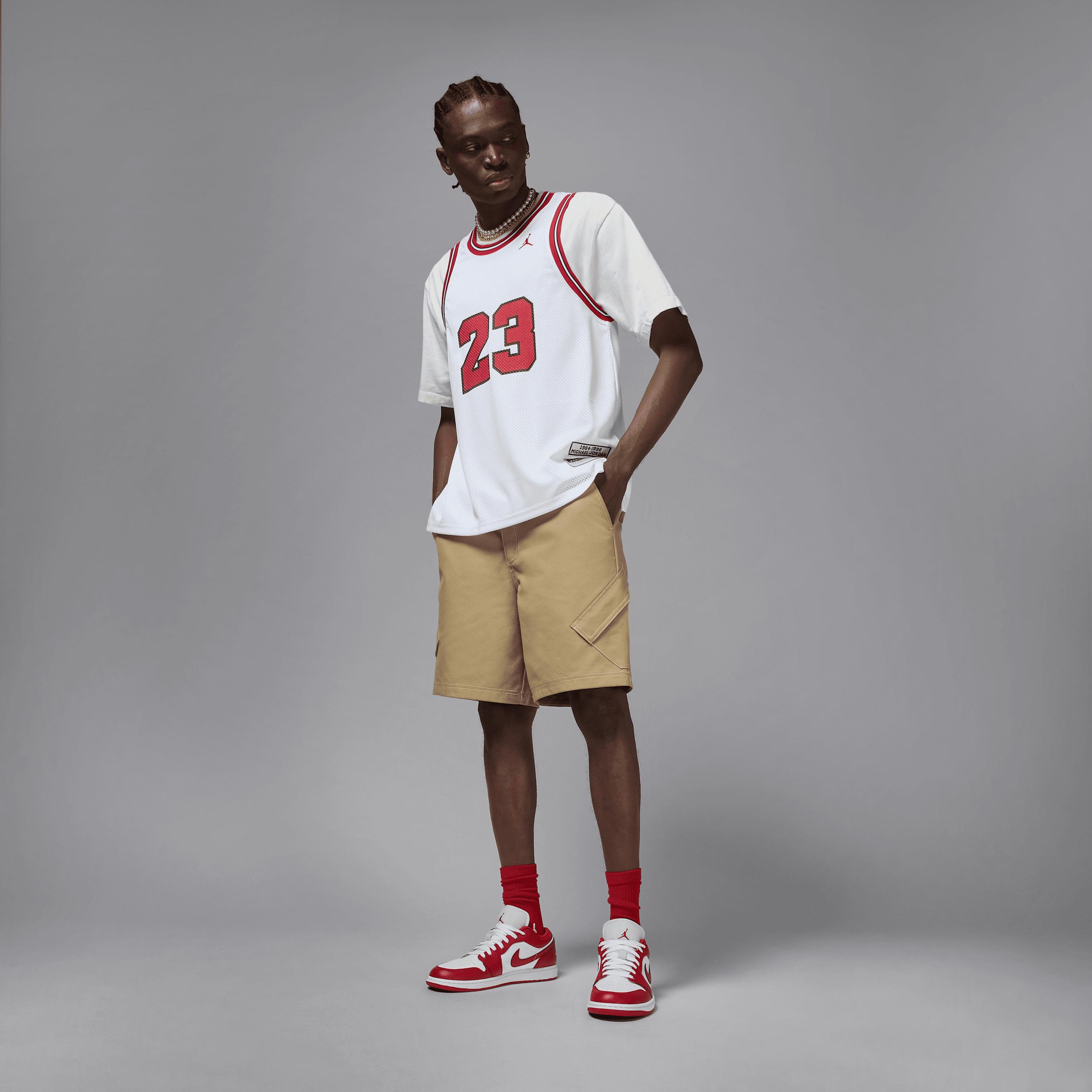Mens Jordan Essentials Summer Jersey | HF9375-100 Product Image