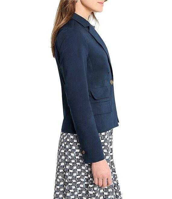 NIC + ZOE Seasonless Double Pocket Notch Lapel Long Sleeve Blazer Product Image