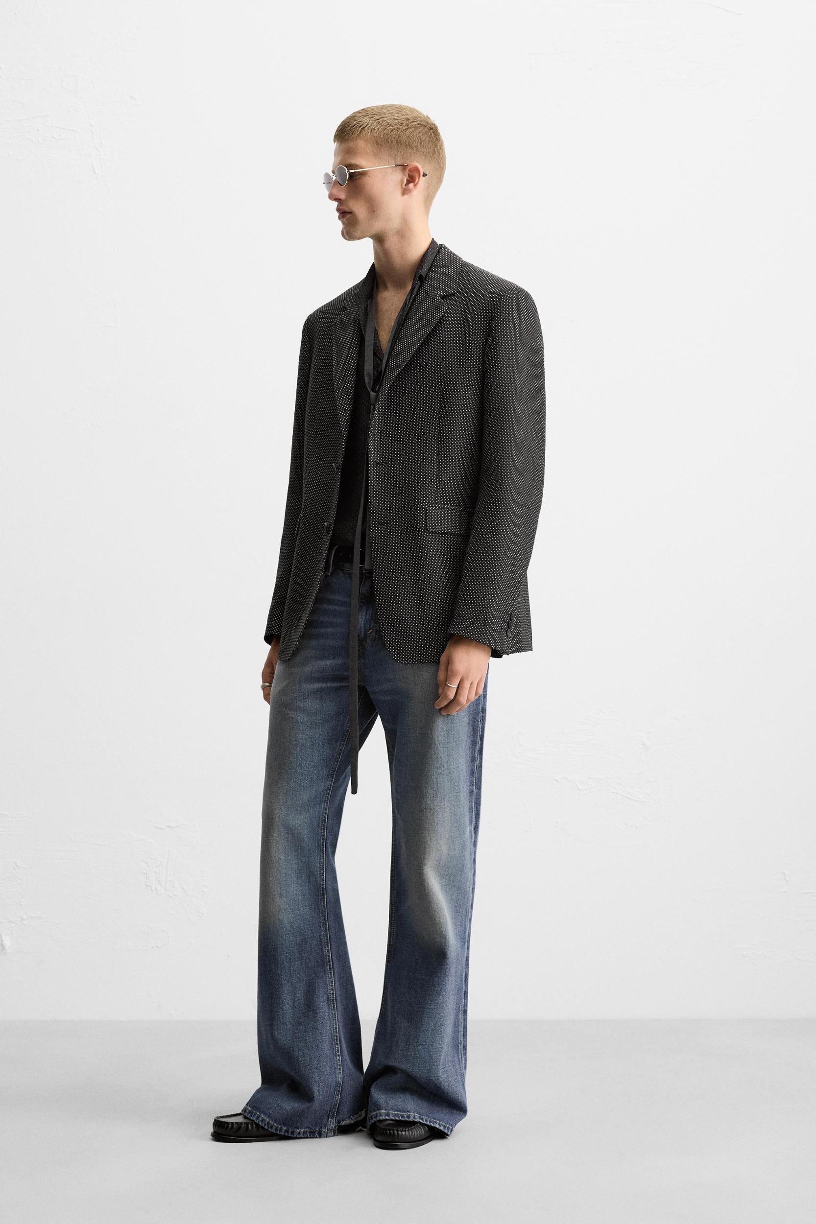 LIMITED EDITION POLKA DOT JACQUARD BLAZER Product Image