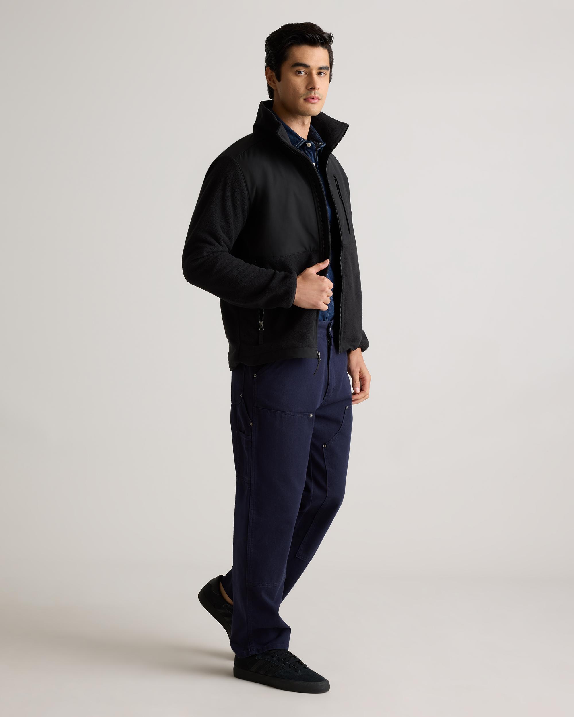 Quince | Men's Polar Fleece Full-Zip Jacket Recycled Polyester Product Image