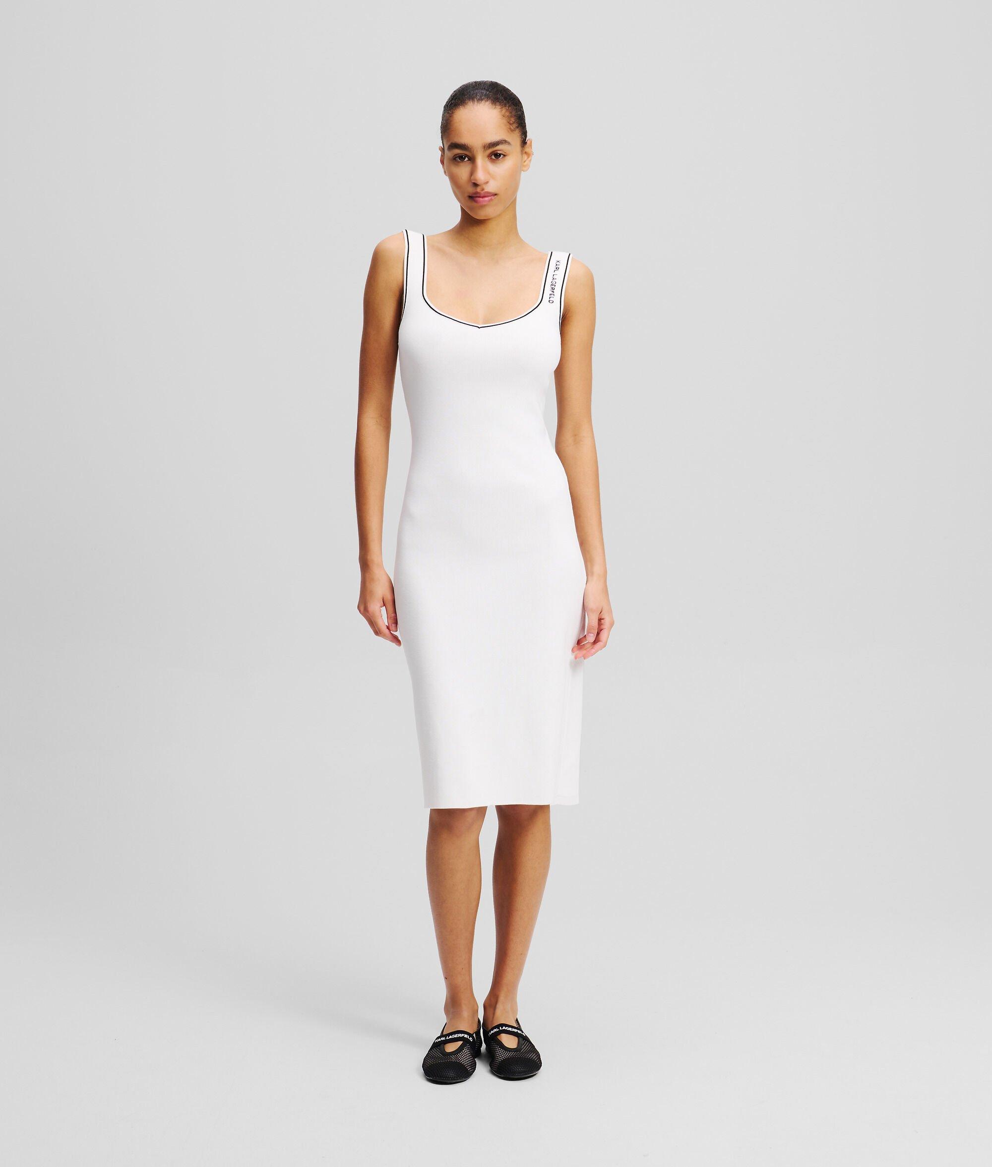 KARL ESSENTIAL KNITTED DRESS Product Image