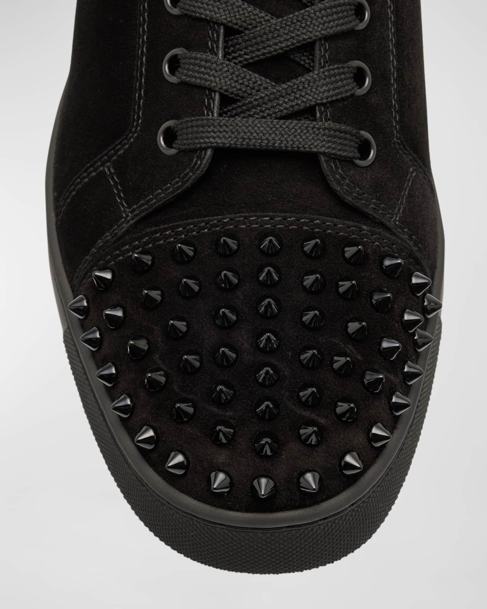 Men's Louis Junior Spikes Leather Low-Top Sneakers Product Image
