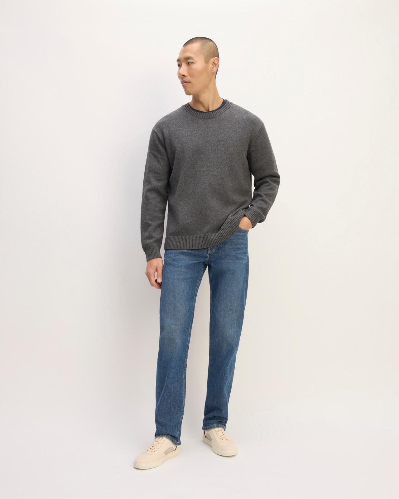 Mens Classic Sweater in Everyday Cotton by Everlane Product Image