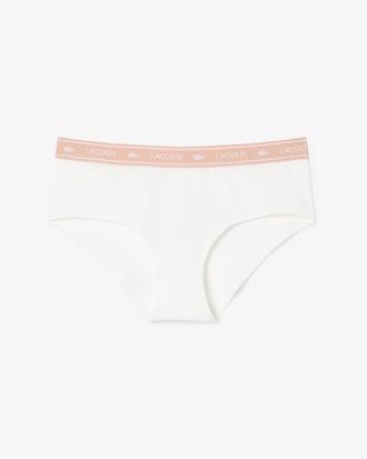 Stretch Cotton Logo Waist Shorts Product Image