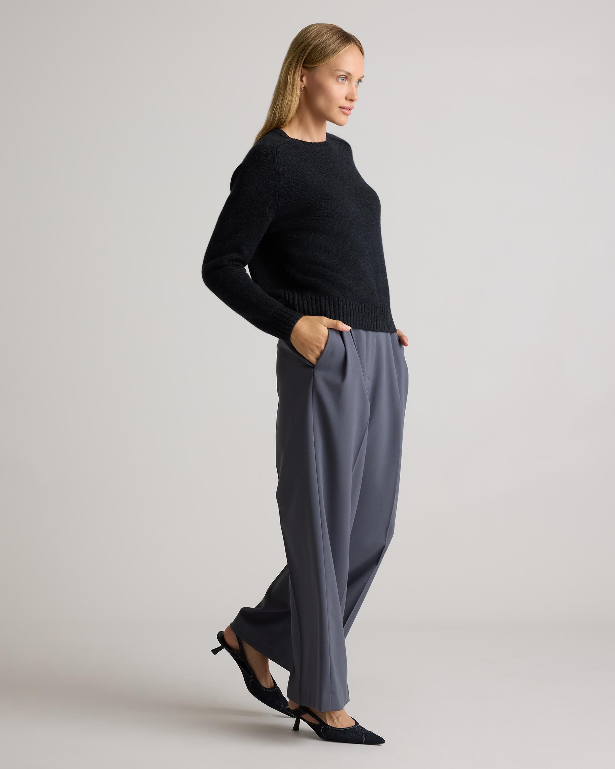 Quince | Women's Luxe Baby Cashmere Crewneck Sweater Product Image