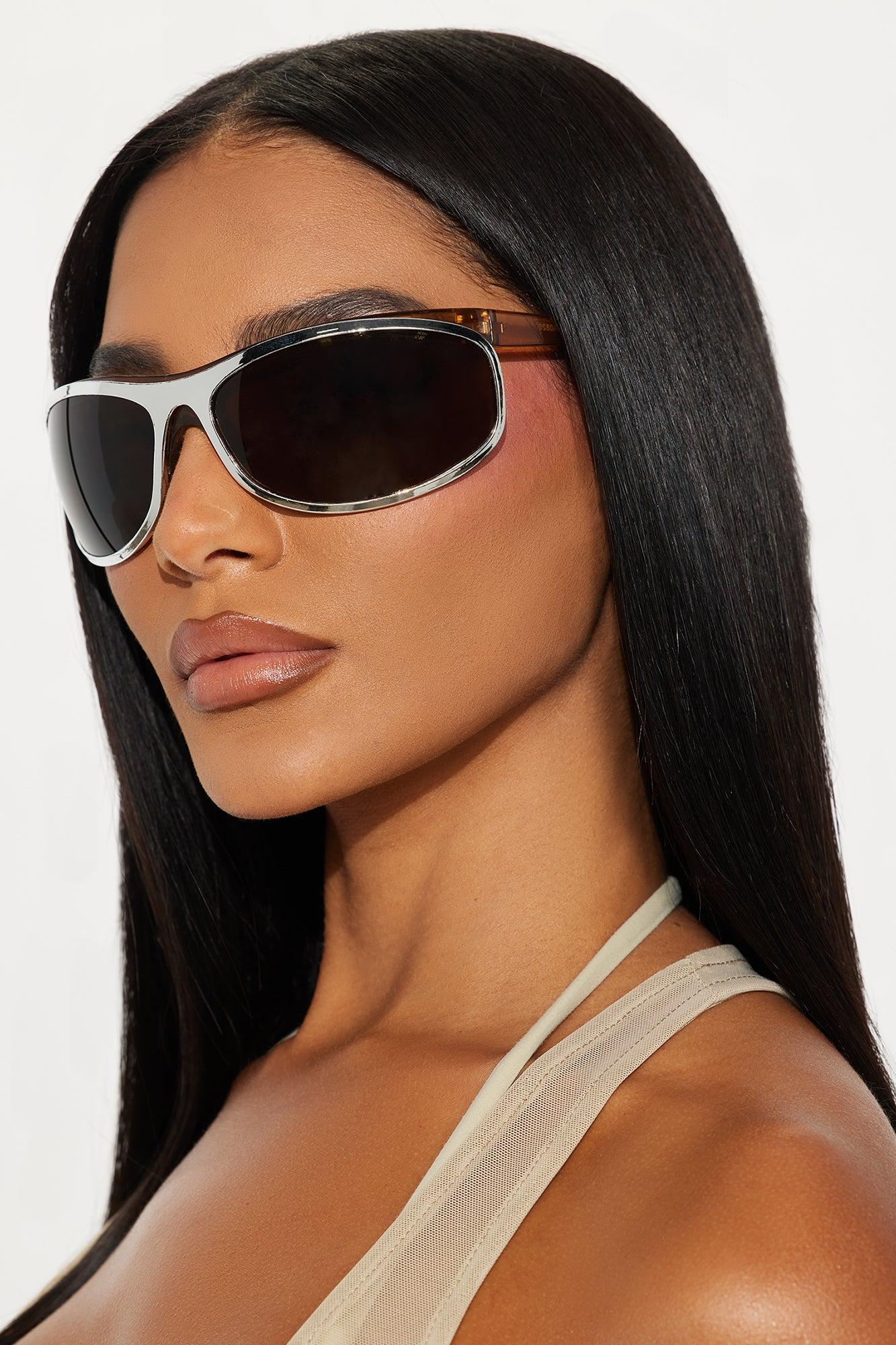 Shadow Play Sunglasses - Silver Female Product Image