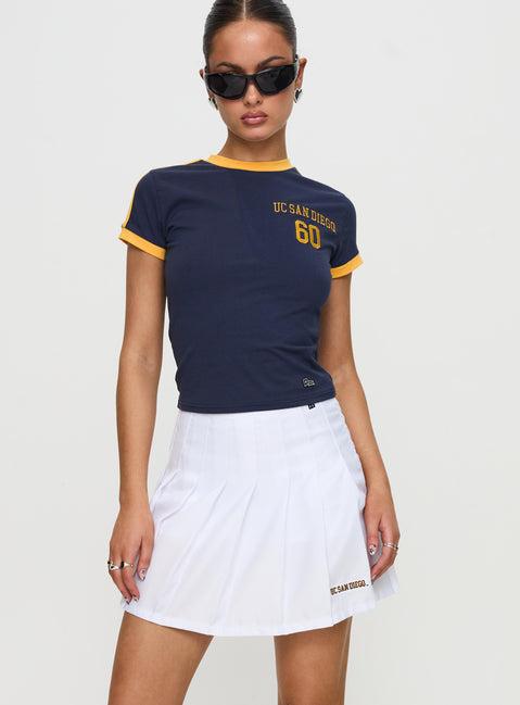 UCSD Tennis Skort White Product Image