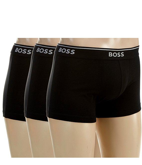 Hugo Boss Solid Trunks 3-Pack Product Image