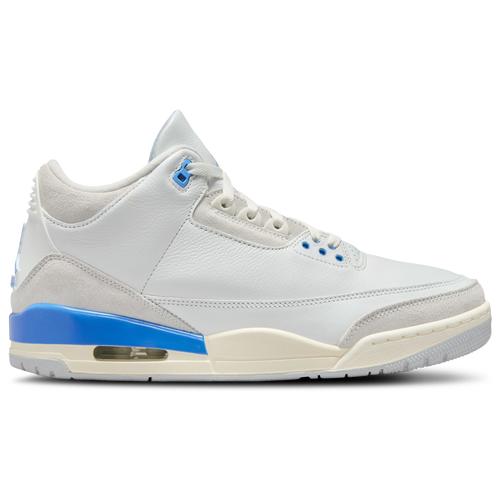 Jordan Mens Air Retro 3 Basketball Shoes in Summit White/Legend Blue/Photon Dust Product Image