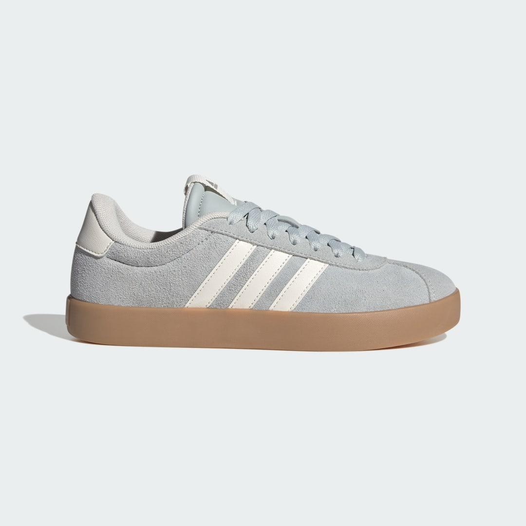adidas VL Court 3.0 Shoes Wonder Silver M 4 / W 5 Unisex Product Image