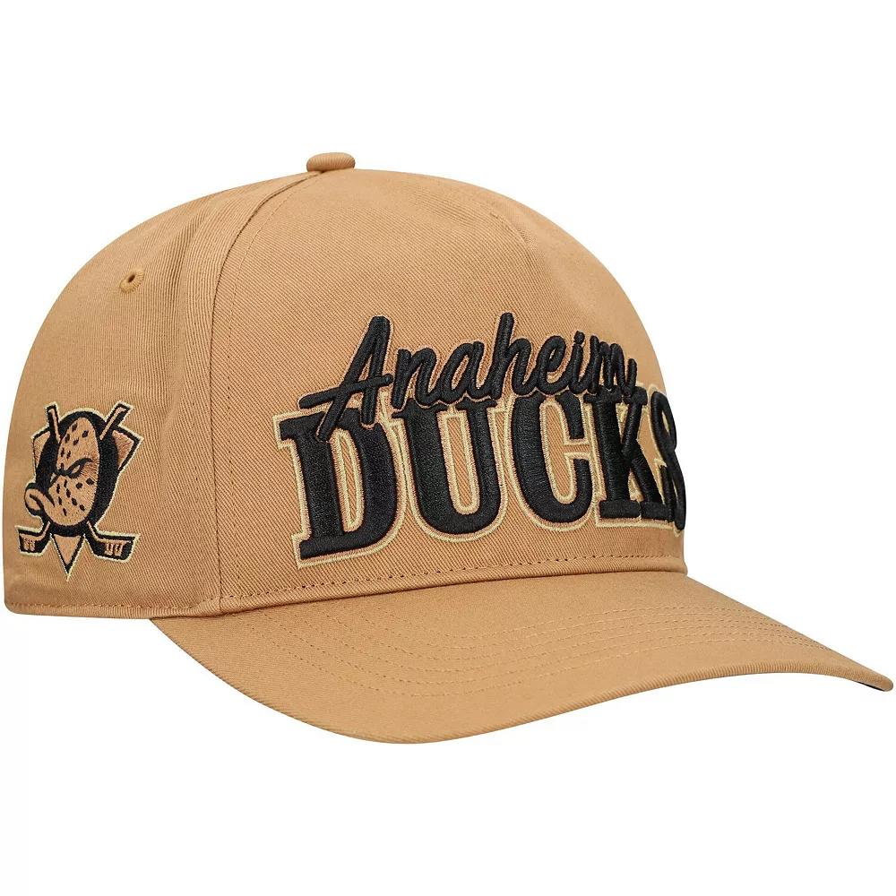 Men's '47 Tan Anaheim Ducks Barnes Hitch Adjustable Hat, Dks Team Product Image