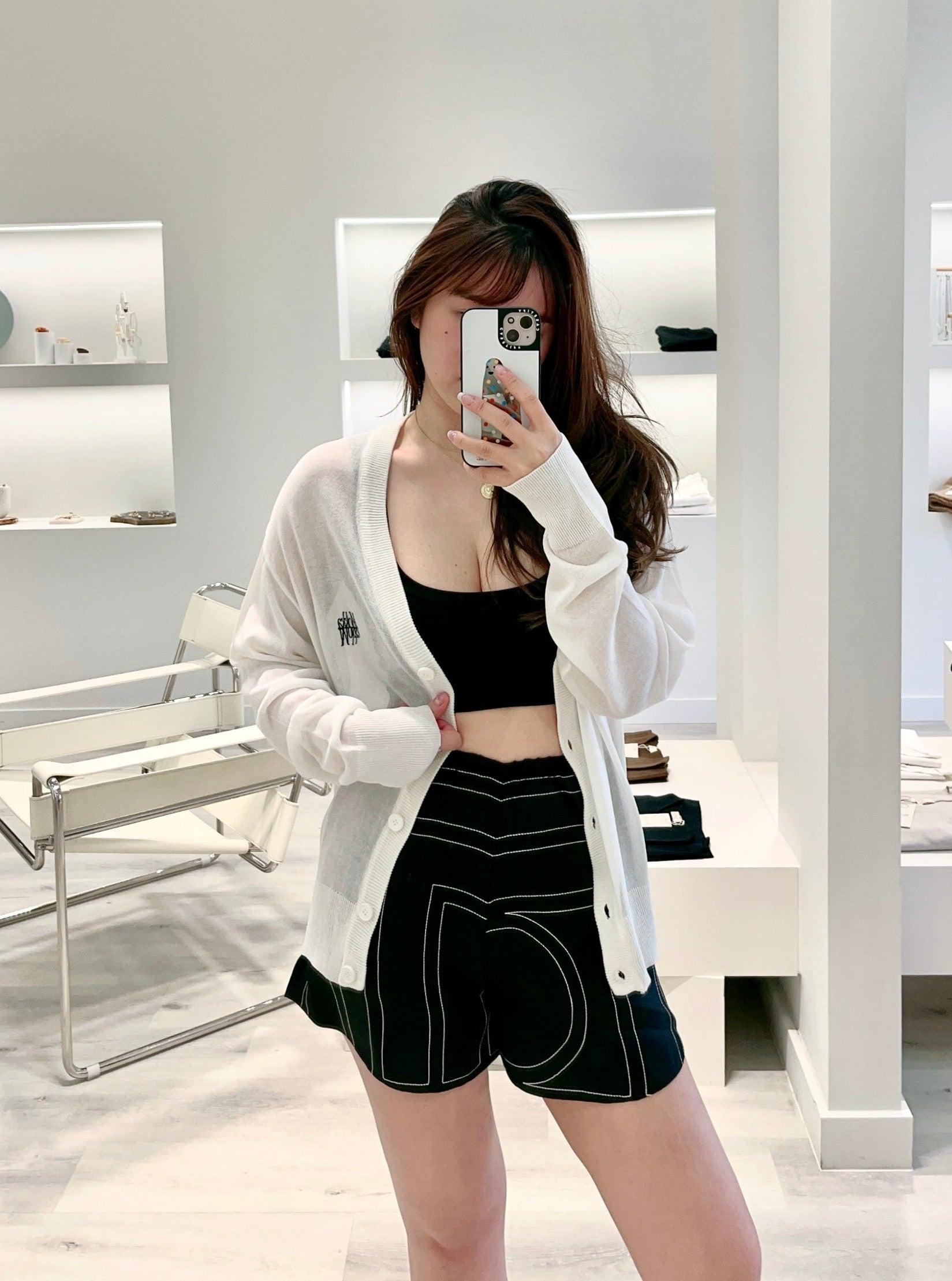 Sunblock Cardigan White Product Image