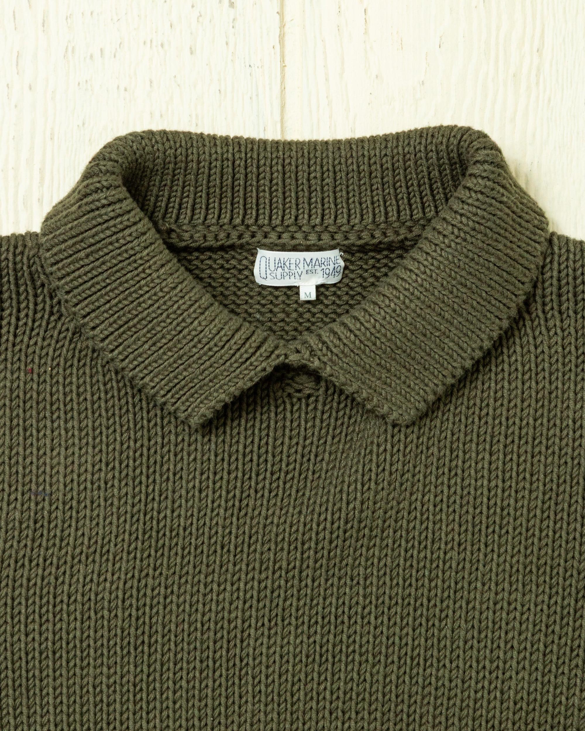 Women's Dock Sweater in Olive Product Image