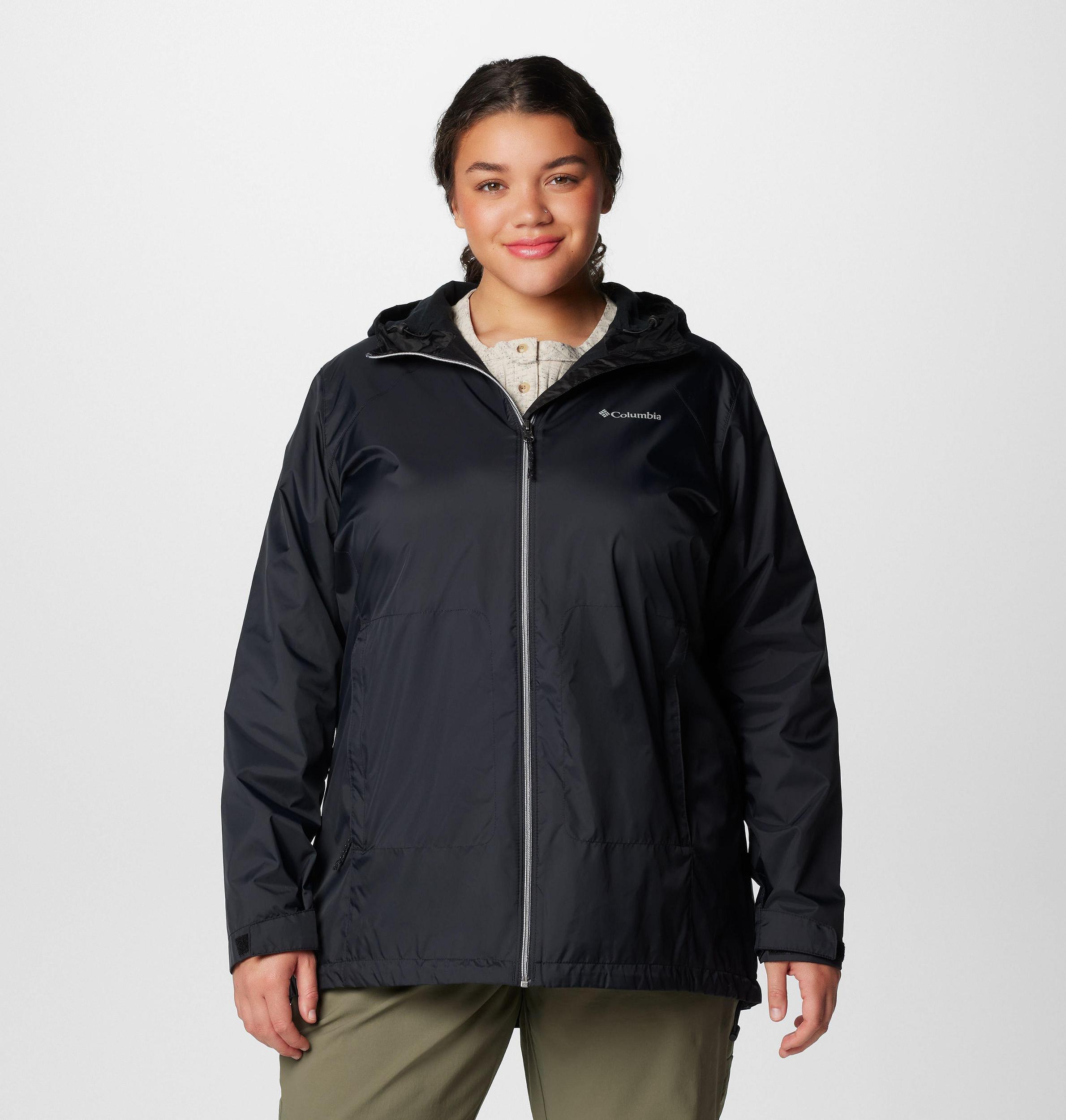 Columbia Womens Switchback II Lined Long Jacket - Plus Size- Product Image