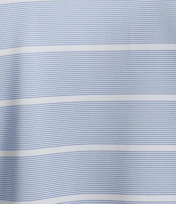 Roundtree & Yorke Performance The Fairway Short Sleeve Stripe Polo Shirt Product Image