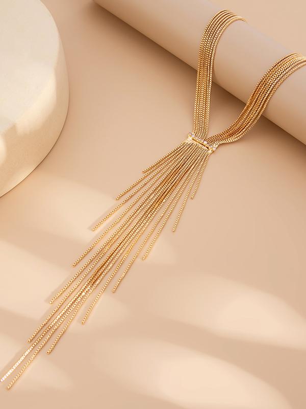 Tasseled Necklaces Accessories Product Image