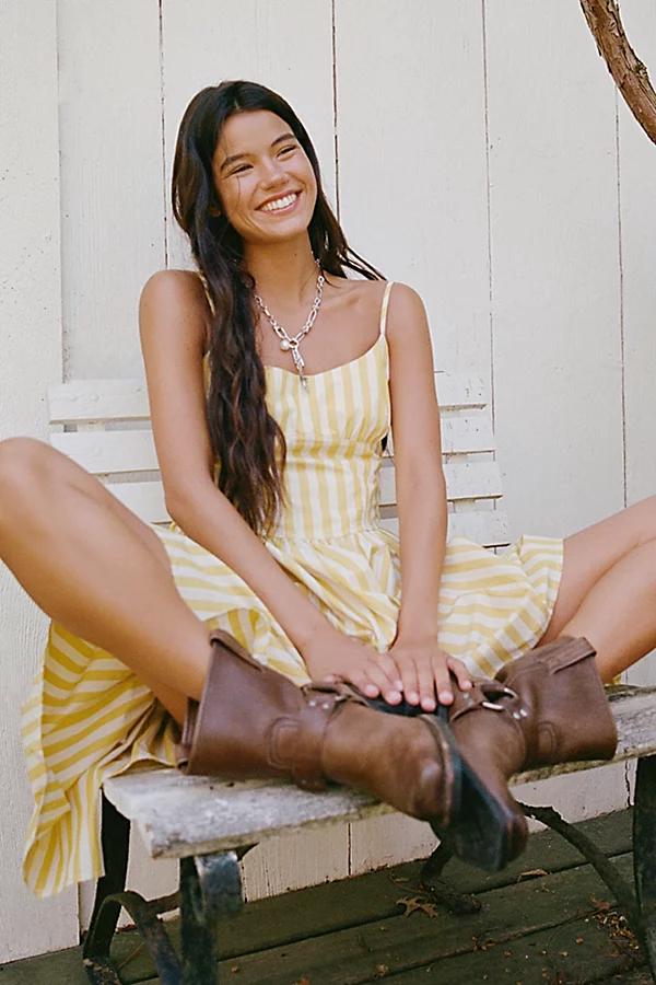 Kimchi Blue Grace Cotton Fit-And-Flare Knee Length Dress Womens at Urban Outfitters Product Image